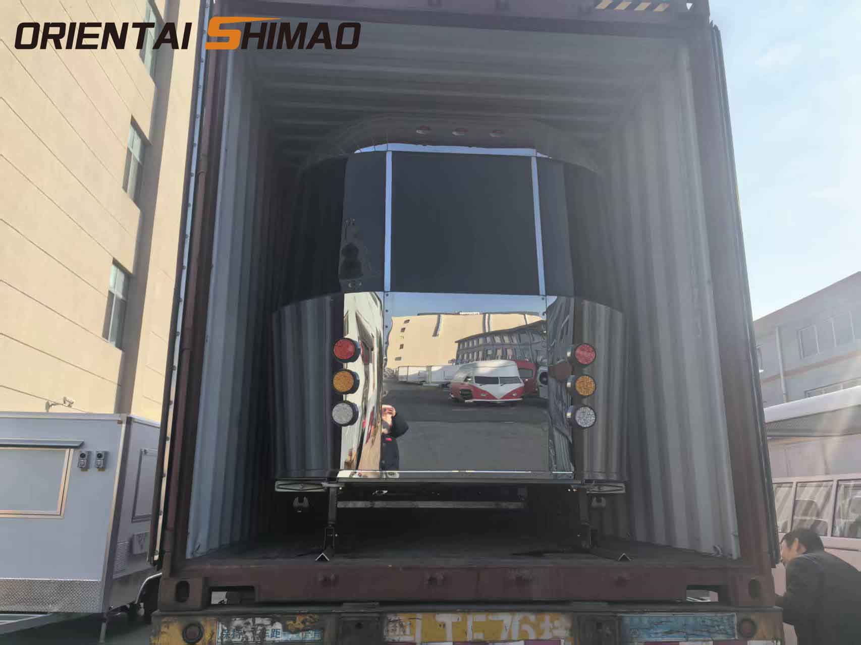 بازرسی دقیق کیفیت تضمین می کند که هر تریلر غذایی با اطمینان حمل می شود