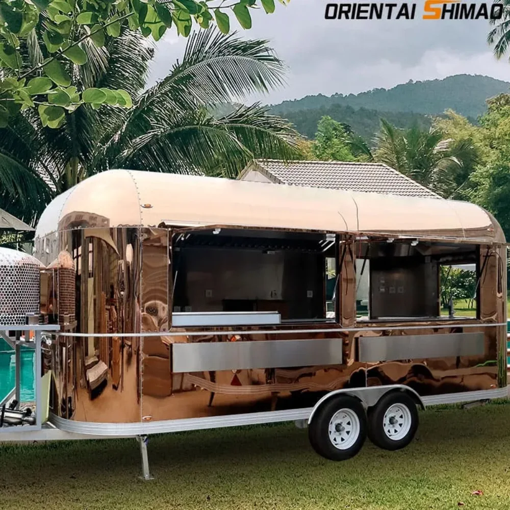 تریلر غذای امتیازی Airstream
